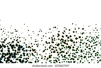 Light Green, Yellow vector low poly background. A sample with a polygonal design. Illustration in polygonal style with repeating squares