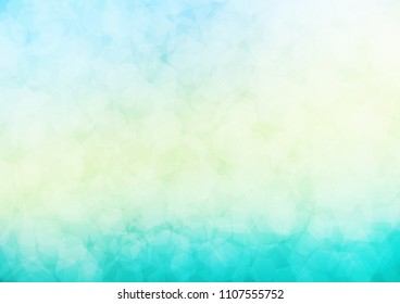 Light Green, Yellow vector low poly template. Shining colored illustration in a Brand new style. Brand new design for your business.