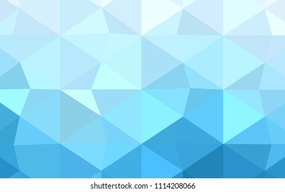 Light Green, Yellow vector low poly layout. Colorful abstract illustration with gradient. The polygonal design can be used for your web site.