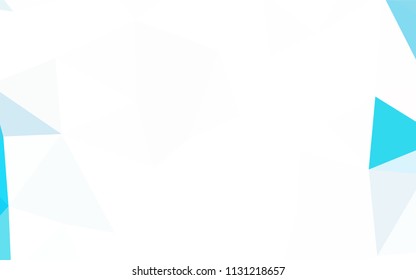 Light Green, Yellow vector low poly texture. Elegant bright polygonal illustration with gradient. A completely new design for your leaflet.