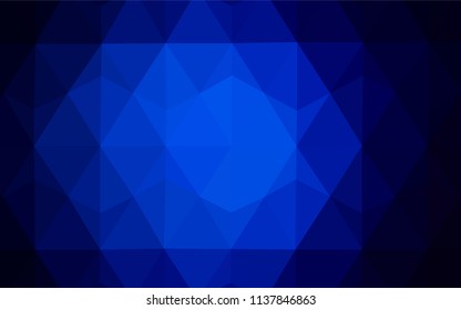 Light Green, Yellow vector low poly cover. Shining polygonal illustration, which consist of triangles. New template for your brand book.