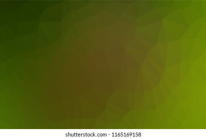Light Green, Yellow vector low poly layout. An elegant bright illustration with gradient. The completely new template can be used for your brand book.
