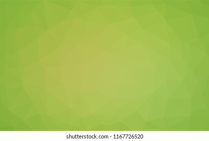 Light Green, Yellow vector low poly texture. An elegant bright illustration with gradient. A completely new template for your business design.
