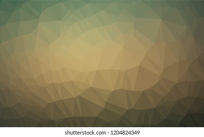 Light Green, Yellow vector low poly texture. A vague abstract illustration with gradient. A new texture for your design.