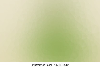 Light Green, Yellow vector low poly texture. A completely new color illustration in a vague style. Template for a cell phone background.