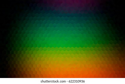 Light Green, Yellow vector low poly background. A sample with a polygonal design. Low poly illustration, low polygonal background.