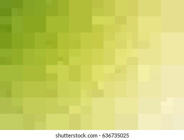 Light Green, Yellow vector Low poly crystal background. Polygon design pattern. Low poly illustration, low polygon background.