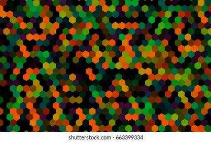 Light Green, Yellow vector low poly background. A sample with a polygonal design. Low poly illustration, low polygonal background.
