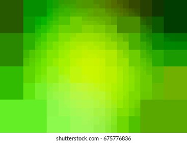 Light Green, Yellow vector Low poly crystal background. Polygon design pattern. Low poly illustration, low polygon background.