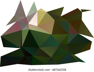 Light Green, Yellow vector low poly template. Glitter abstract illustration with an elegant design. Brand-new design for your business.