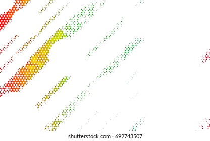 Light Green, Yellow vector low poly background. A sample with a polygonal design. Low poly illustration, low polygonal background.