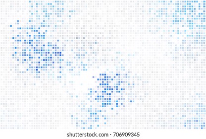 Light Green, Yellow vector low poly background. A sample with a polygonal design. Illustration in polygonal style with repeating squares