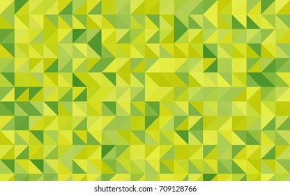 Light Green, Yellow vector low poly background. An elegant bright illustration with gradient. The textured pattern can be used for background.