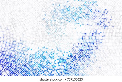 Light Green, Yellow vector low poly background. A sample with a polygonal design. Illustration in polygonal style with repeating squares