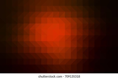 Light Green, Yellow vector low poly background. Triangular geometric sample with gradient.  Triangular pattern for your business design.