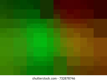 Light Green, Yellow vector Low poly crystal background. Polygon design pattern. Low poly illustration, low polygon background.