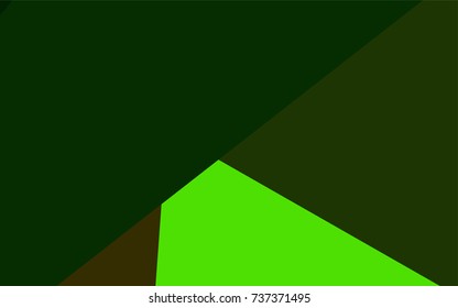 Light Green, Yellow vector low poly background. A sample with a polygonal design. Illustration in polygonal style with repeating squares