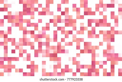 Light Green, Yellow vector low poly background. A sample with a polygonal design. Illustration in polygonal style with repeating squares