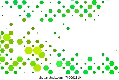 Light Green, Yellow vector low poly background. A sample with a polygonal design. Low poly illustration, low polygonal background.