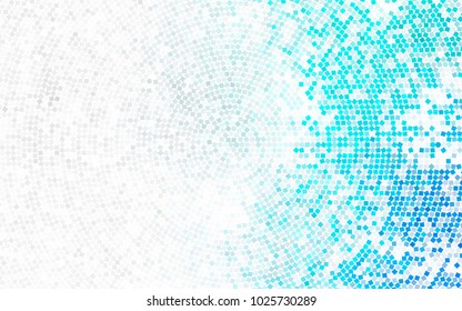 Light Green, Yellow vector modern geometrical background. Abstract template. Geometric pattern in square style with gradient.