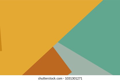 Light Green, Yellow vector modern geometrical background. Abstract template. Geometric pattern in square style with gradient.