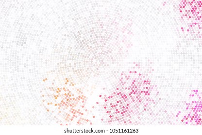 Light Green, Yellow vector modern geometrical background. Abstract template. Geometric pattern in square style with gradient.