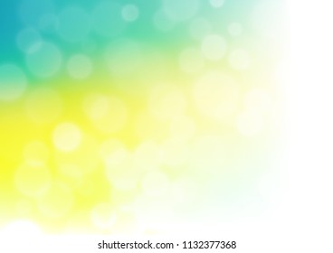 Light Green, Yellow vector modern elegant background. Colorful illustration in blurry style with gradient. A completely new template for your design.