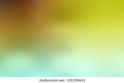 Light Green, Yellow vector modern elegant layout. Colorful illustration in abstract style with gradient. Elegant background for a brand book.