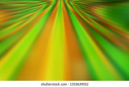 Light Green, Yellow vector modern elegant backdrop. Creative illustration in halftone style with gradient. New design for your business.