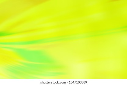 Light Green, Yellow vector modern elegant background. Colorful illustration in abstract style with gradient. Background for designs.