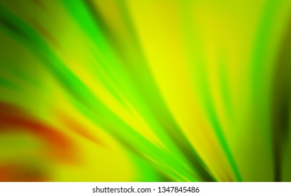 Light Green, Yellow vector modern elegant background. Colorful abstract illustration with gradient. New style for your business design.