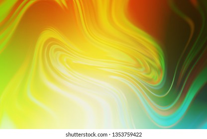 Light Green, Yellow vector modern elegant backdrop. New colored illustration in blur style with gradient. Smart design for your work.