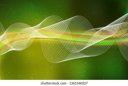 Light Green, Yellow vector modern elegant background. New colored illustration in blur style with gradient. New style for your business design.