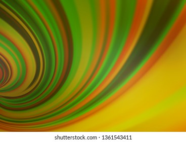 Light Green, Yellow vector modern elegant background. An elegant bright illustration with gradient. The best blurred design for your business.