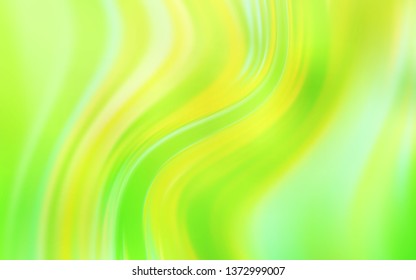 Light Green, Yellow vector modern elegant background. Colorful illustration in abstract style with gradient. New design for your business.