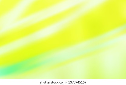 Light Green, Yellow vector modern elegant backdrop. Shining colored illustration in smart style. Elegant background for a brand book.