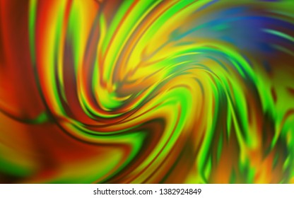 Light Green, Yellow vector modern elegant layout. Glitter abstract illustration with gradient design. Background for a cell phone.