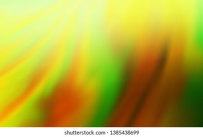 Light Green, Yellow vector modern elegant layout. Glitter abstract illustration with gradient design. Background for a cell phone.