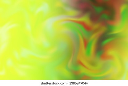 Light Green, Yellow vector modern elegant backdrop. Creative illustration in halftone style with gradient. New style for your business design.