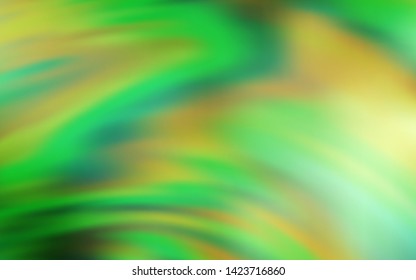 Light Green, Yellow vector modern elegant layout. Colorful illustration in abstract style with gradient. New style for your business design.