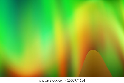 Light Green, Yellow vector modern elegant layout. Abstract colorful illustration with gradient. Blurred design for your web site.