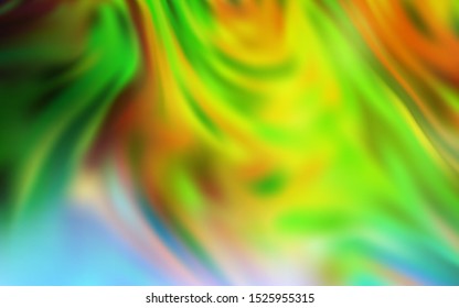 Light Green, Yellow vector modern elegant layout. Colorful abstract illustration with gradient. Blurred design for your web site.