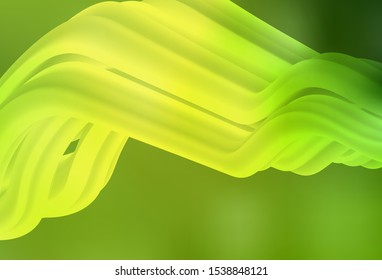 Light Green, Yellow vector modern elegant background. Shining colorful illustration in smart style. Background for designs.