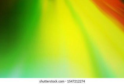 Light Green, Yellow vector modern elegant layout. A completely new colored illustration in blur style. New design for your business.
