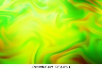 Light Green, Yellow vector modern elegant layout. Shining colored illustration in smart style. Completely new design for your business.