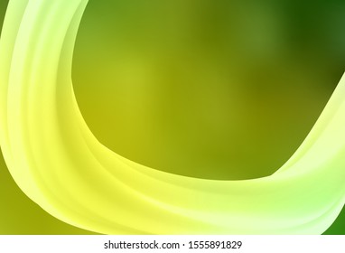 Light Green, Yellow vector modern elegant background. Colorful abstract illustration with gradient. New style for your business design.