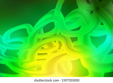 Light Green, Yellow vector modern elegant layout. Colorful abstract illustration with gradient. Completely new design for your business.