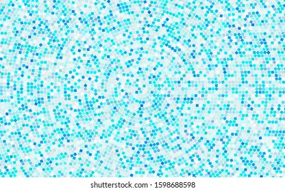 Light Green, Yellow vector modern geometrical background. Abstract template. Geometric pattern in square style with gradient.