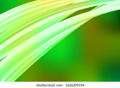 Light Green, Yellow vector modern elegant layout. Abstract colorful illustration with gradient. New style design for your brand book.