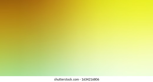Light Green, Yellow vector modern blurred background. Elegant bright illustration with gradient. Background for cell phones.